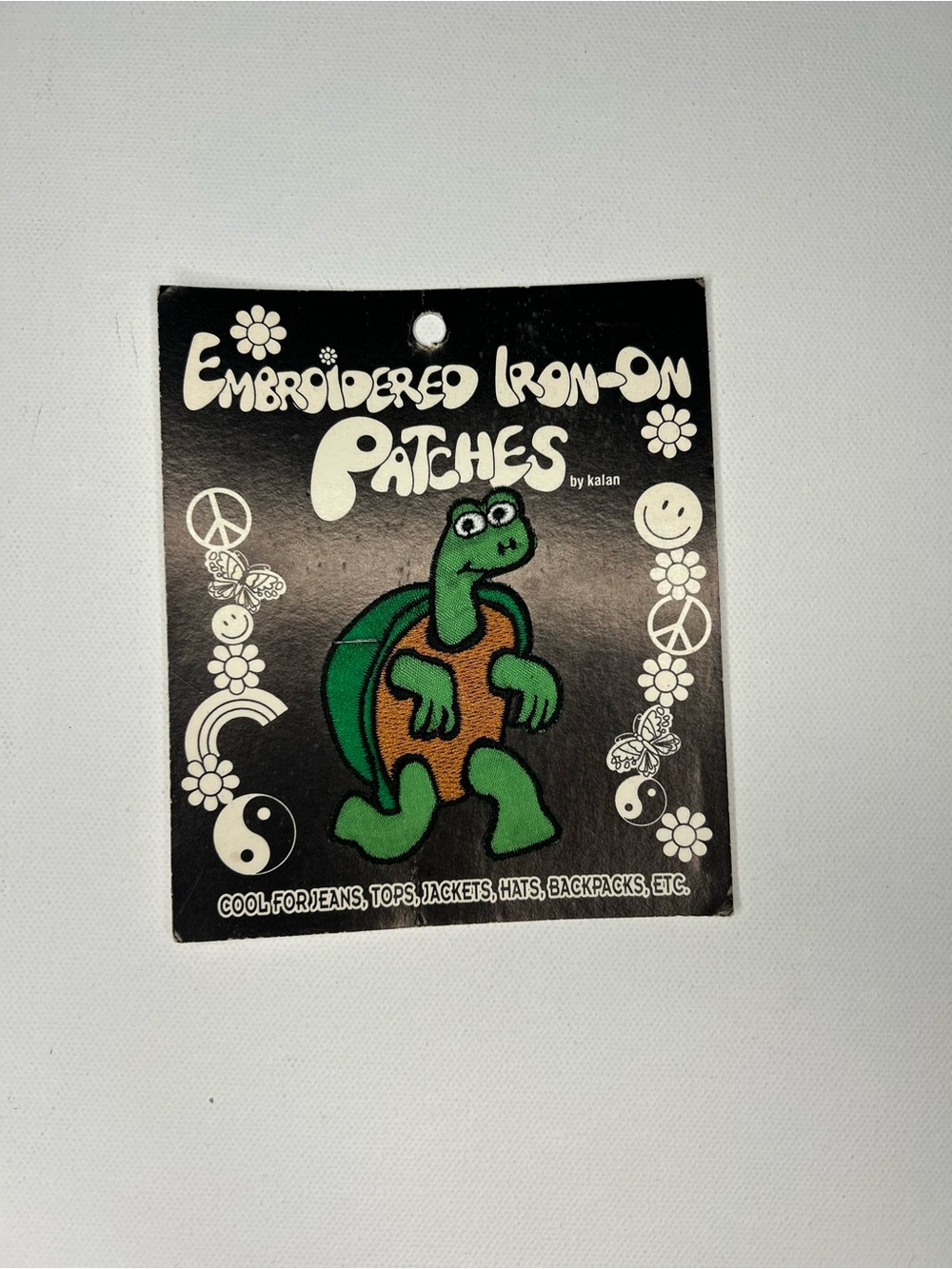 Vintage 1996 Kalan Turtle Embroidered Patch New In Package Retro Y2K 90s
